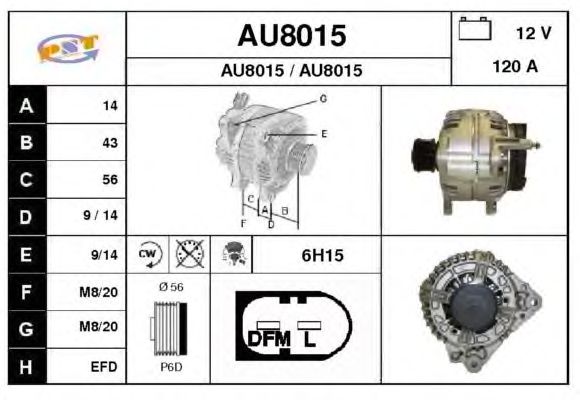 Generator AU8015