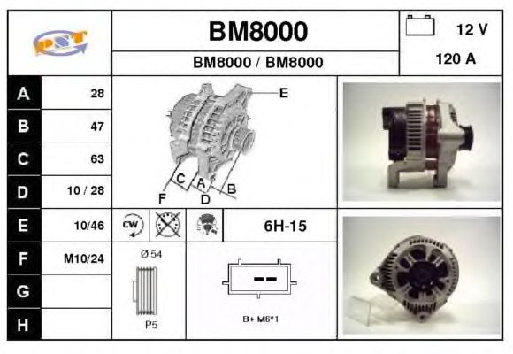 Generator BM8000