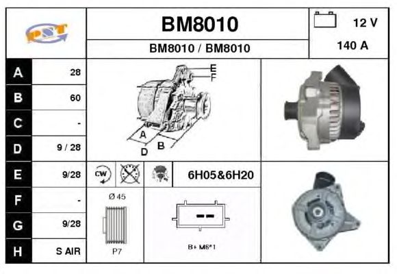 Generator BM8010