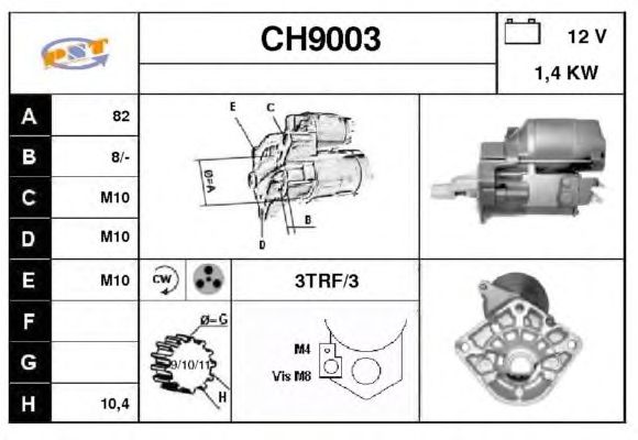Starter CH9003