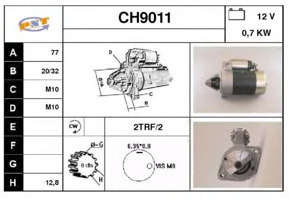 Startmotor CH9011