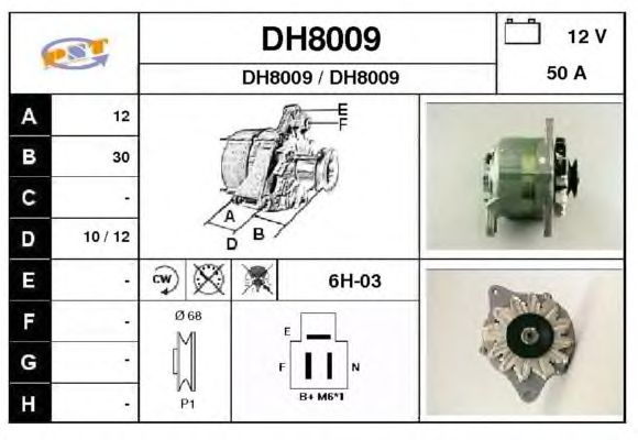 Laturi DH8009