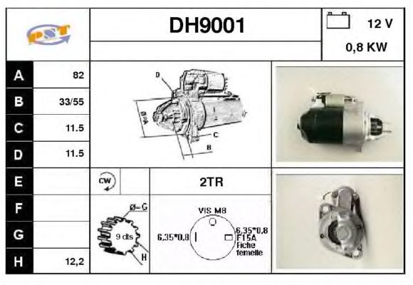 Mars motoru DH9001