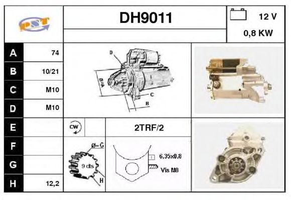 Mars motoru DH9011