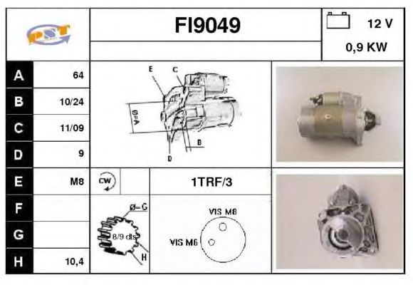 Mars motoru FI9049