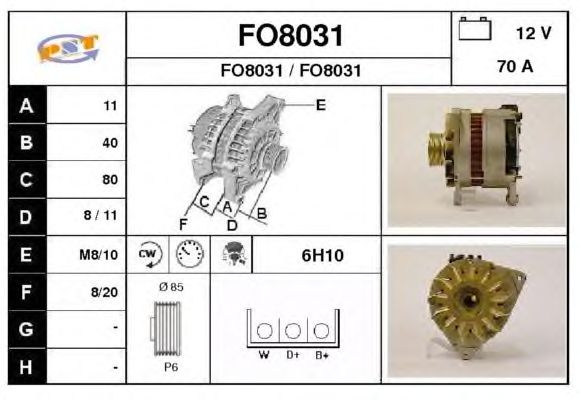 Generator FO8031