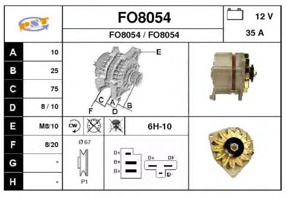 Generator FO8054