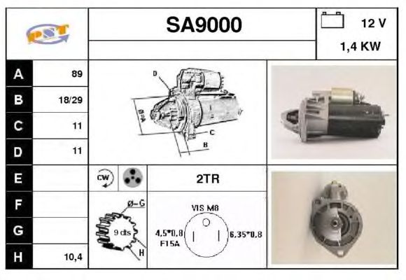 Starter SA9000