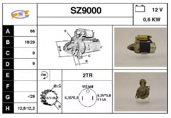 Starter SZ9000