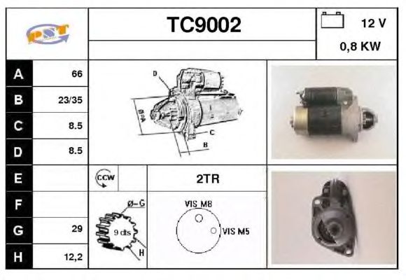 Starter TC9002