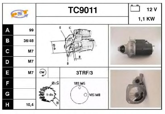 Starter TC9011