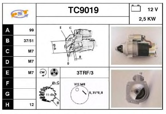 Starter TC9019