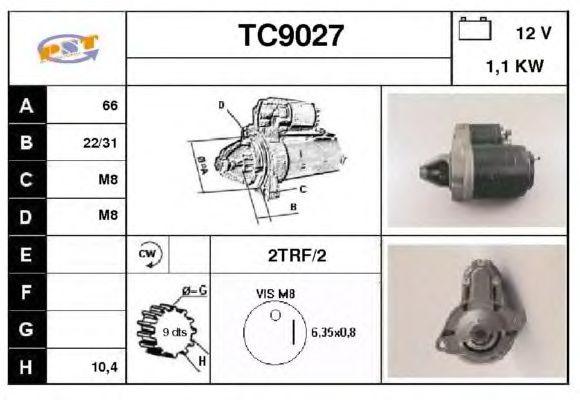 Starter TC9027