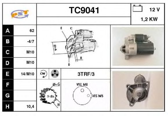 Starmotor TC9041