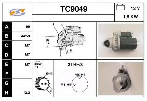 Mars motoru TC9049