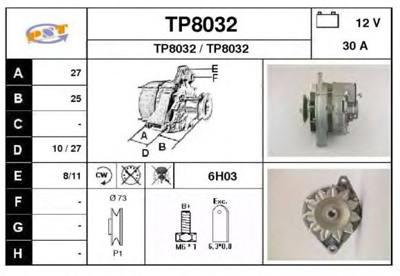 Laturi TP8032
