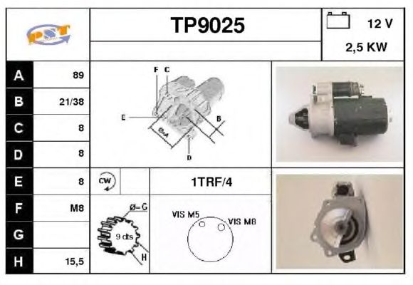 Starter TP9025