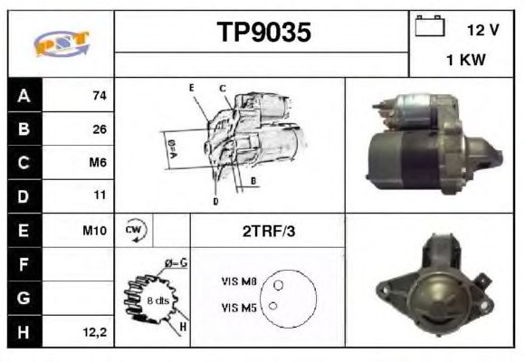 Starter TP9035
