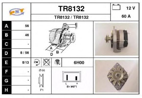 Alternator TR8132