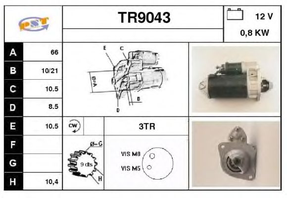 Starter TR9043