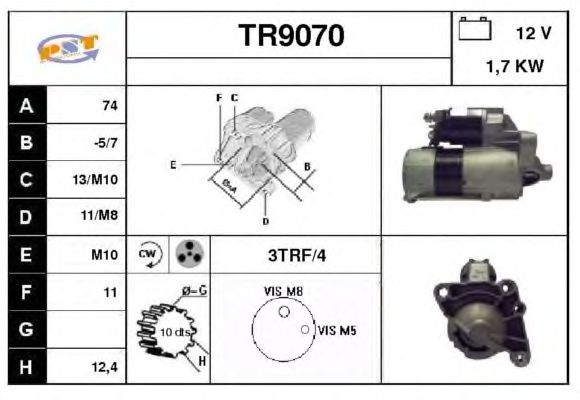 Starter TR9070