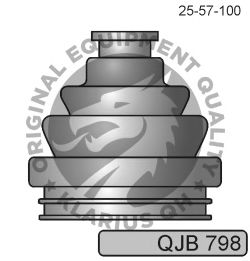 Комплект пылника, приводной вал QJB798