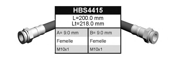 Тормозной шланг BFH4415