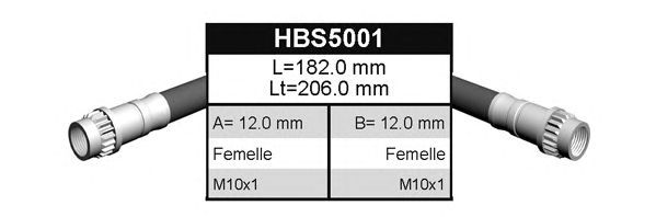 Тормозной шланг BFH5001