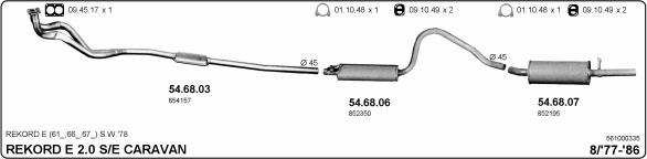 Exhaust System 561000335