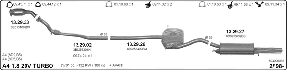 Exhaust System 504000032