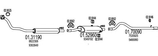 Exhaust System C300040003626