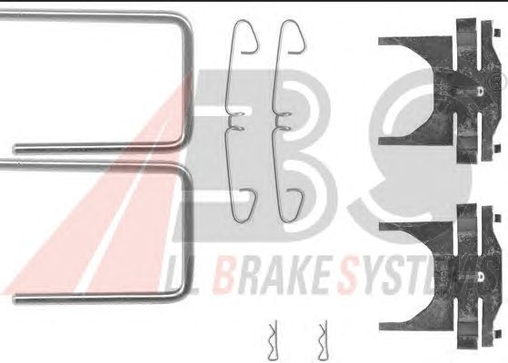 Accessory Kit, disc brake pads 0928Q