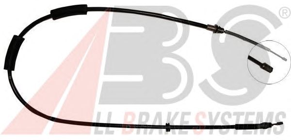 Cable, parking brake K10715