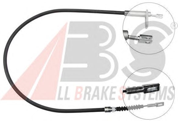 Cable, parking brake K17158