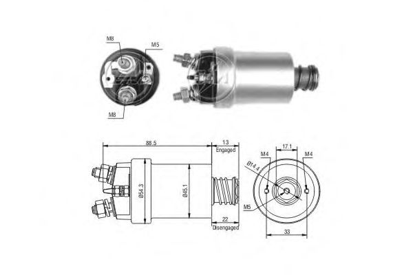 Freewheel Gear, starter ZN1561