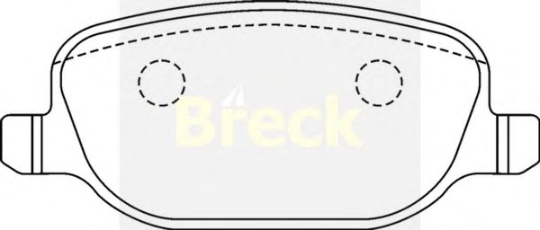 Brake Pad Set, disc brake 23760 00