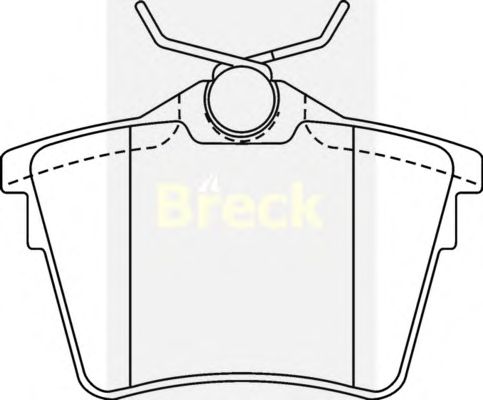 Brake Pad Set, disc brake 24135 00 704 00