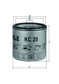 Kraftstofffilter KC 20