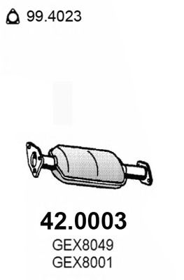 Catalizzatore 42.0003