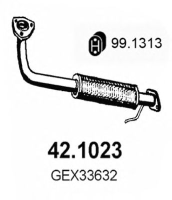 Exhaust Pipe 42.1023