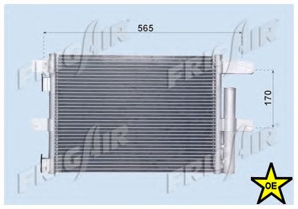 Condensator, airconditioning 0804.2071