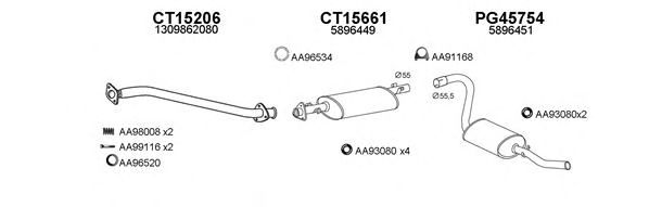 Exhaust System 250454