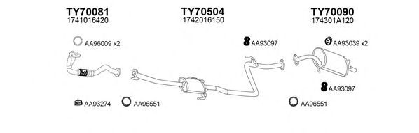 Exhaust System 700064
