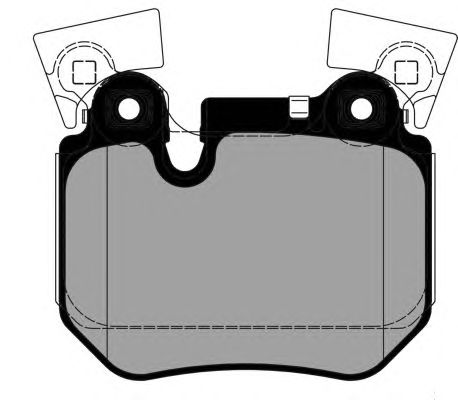 Brake Pad Set, disc brake PA1831