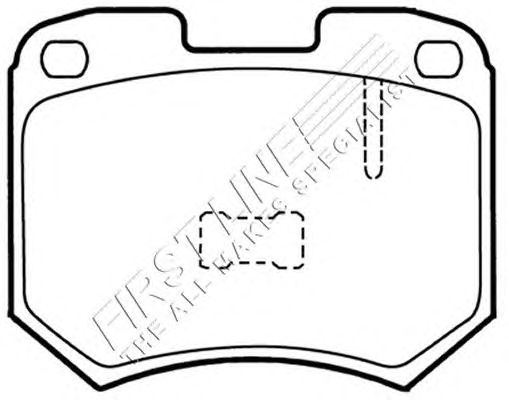 Brake Pad Set, disc brake FBP1520