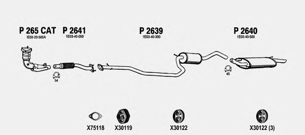 Exhaust System MA201