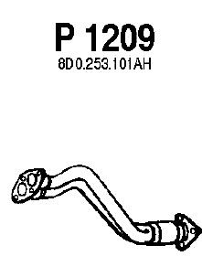 Udstødningsrør P1209