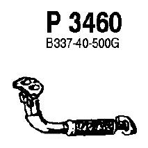 Avgasrör P3460