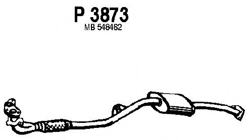 Front Silencer P3873