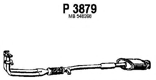 Silenciador posterior P3879